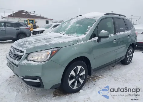 2018 Subaru Forester 2.5I Premium из США, поврежденный, VIN JF2SJAEC9JH502945